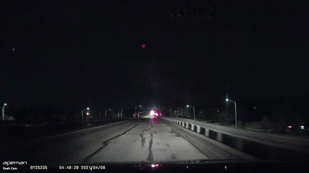 2021-04-06: Nighttime Trip through Joliet - Consolidated Election Day - Driving to my Polling Place