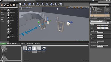 UE4 (4.13) SimpleDoorWithKey pt3 Adding Locked Doors
