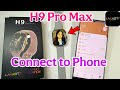 h9 pro max smart watch connect to phone | h9 pro max | Laxasfit Watch me apni photo kaise lagaye