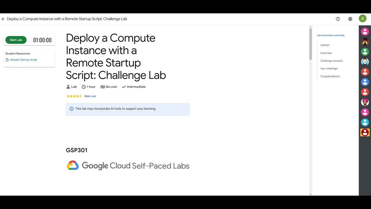 Deploy a Compute Instance with a Remote Startup Script: Challenge Lab ...