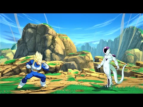 Super Saiyan Vegeta & Teen Gohan vs Frieza & Cell (Hardest AI) - Dragon Ball FighterZ
