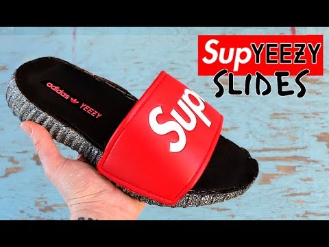 supreme yeezy slides