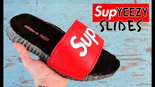 supreme yeezy slides