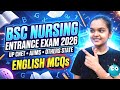 Bsc Nursing Entrance Exam 2026 || English 🎯 Up Cnet Aiims Others 🔥 McQs Questions