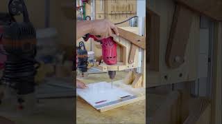 DIY Tool Tips With Router for Raised Panel Cabinet Doors Making Technique #woodworking #shorts #diy image