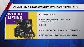 U.S. Olympian brings weightlifting camp to LSU Shreveport
