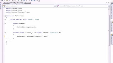 C# Webbrowser