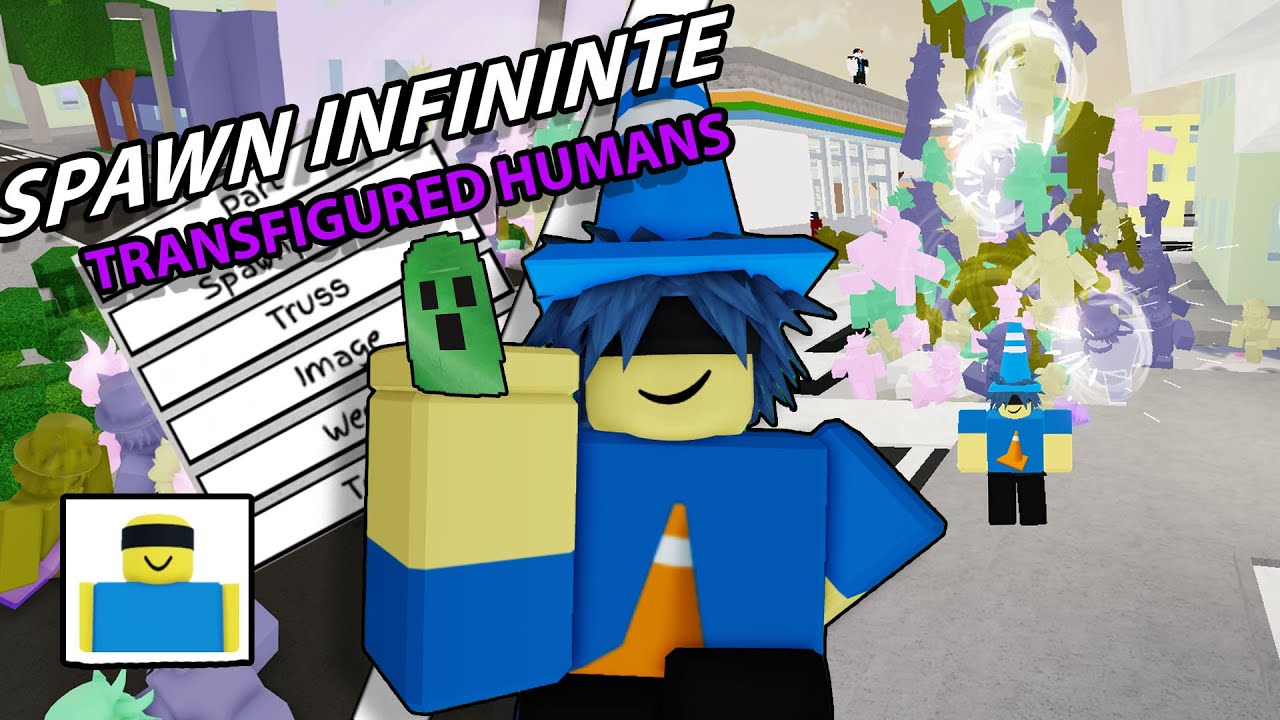 How To Spawn INFININTE TRANSFIGURED HUMANS IN BUILD MODE i need a mic yall