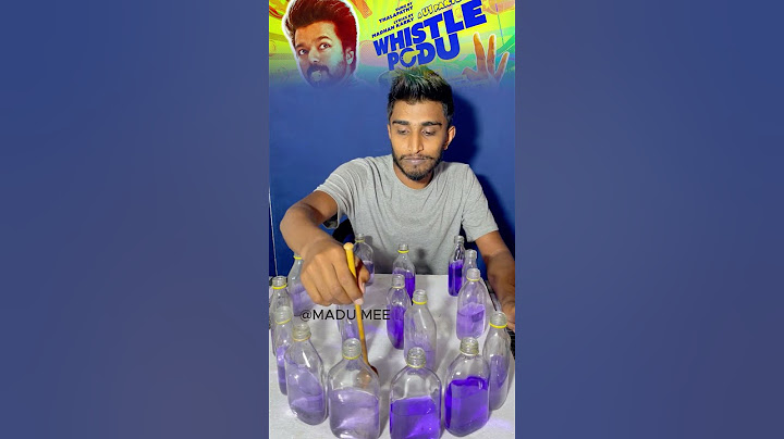 Whistle Podu | Bottle Music | Thalapathy Vijay