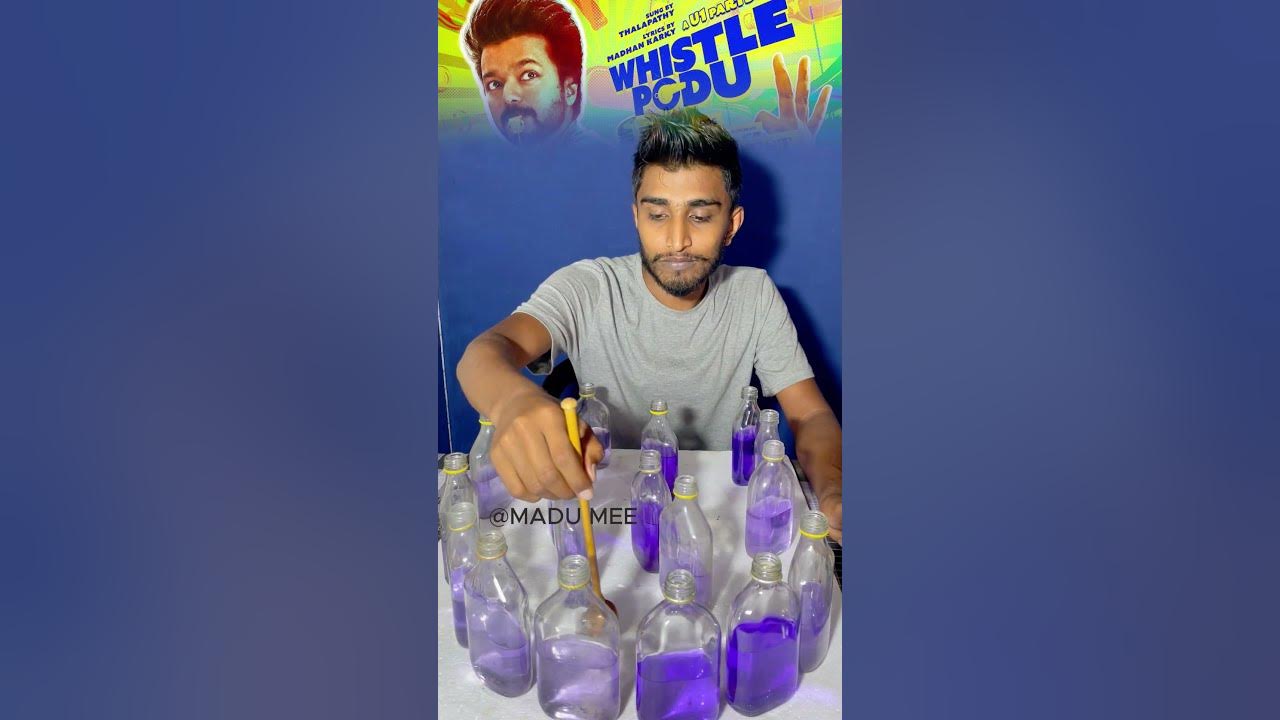 Whistle Podu | Bottle Music | Thalapathy Vijay