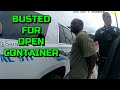 Busted for Open Container - Sarasota, Florida - April 29, 2023