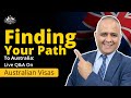 Finding your path to australia live qa on australian visas australia hindi