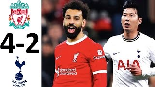 Ливерпуль обыграл Тоттенхэм - 4-2! Весёлый футбол! Обзор Голы Tottenham Liverpool Highligths Goals