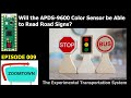 E009 APDS 9960 Color Sensor - Can it read road signs?