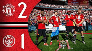 A Cup Final Win Made In Carrington 💫 | Man Utd 2-1 Man City | FA Cup Highlights