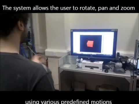 Kinesthesia-Microsoft Kinect Controlled Gesture Based Manipulation in LabVIEW