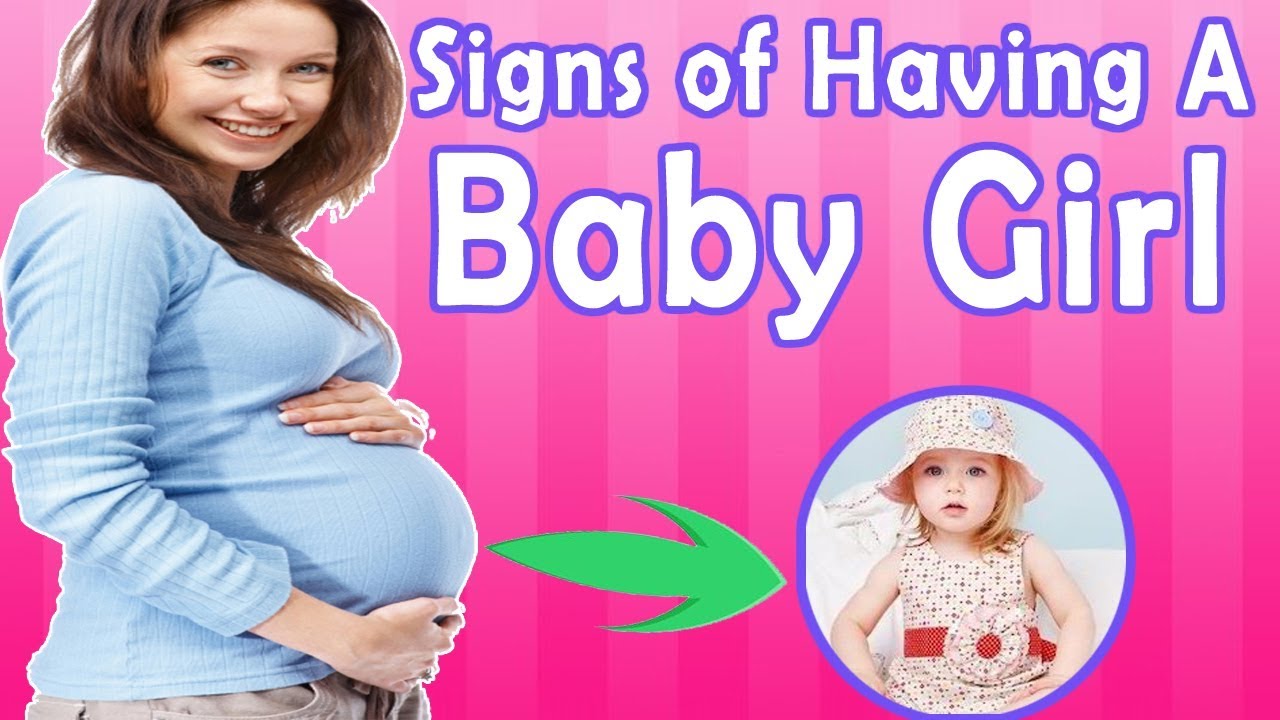 signs of having a baby girl in the womb