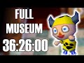 I completed the museum as fast as possible in animal crossing gamecube