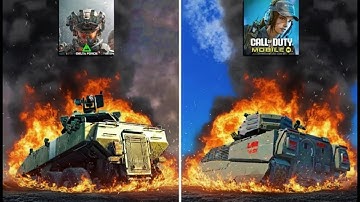 Delta Force Mobile VS Call of Duty Mobile - Physics and Details Comparison |