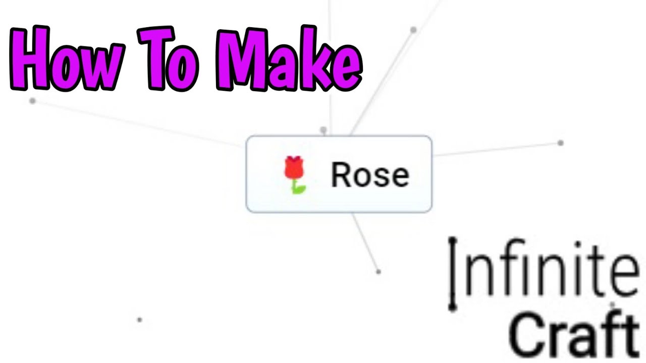 How To Make Rose In Infinite Craft (2024) | How To Get Rose In Infinite  Craft