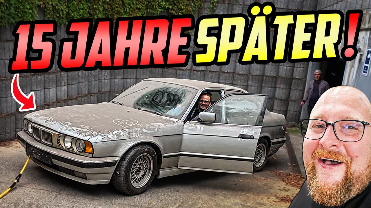 Aus Tiefgarage GEBORGEN! - BMW E34 4.0L V8 - XXL Fehlersuche!