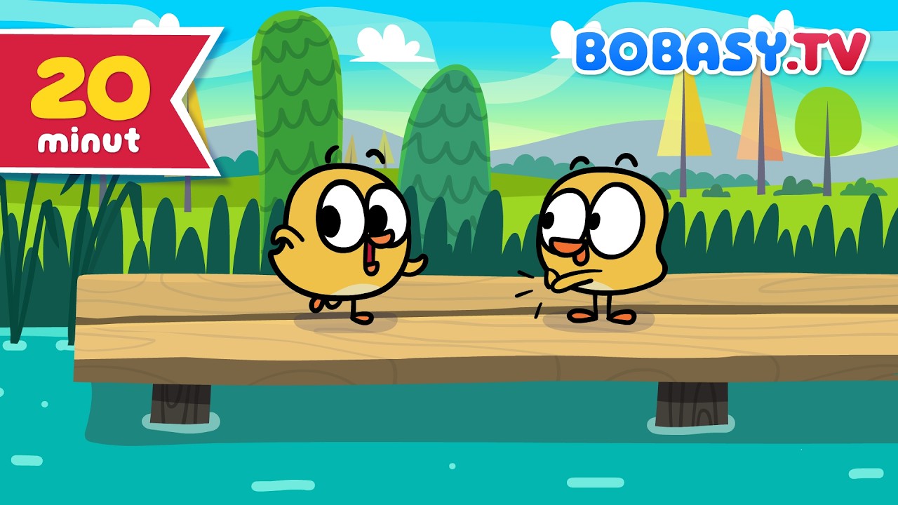 Kaczuszki | Bobasy TV | Piosenki Dla Dzieci - Zestaw 20 Minut