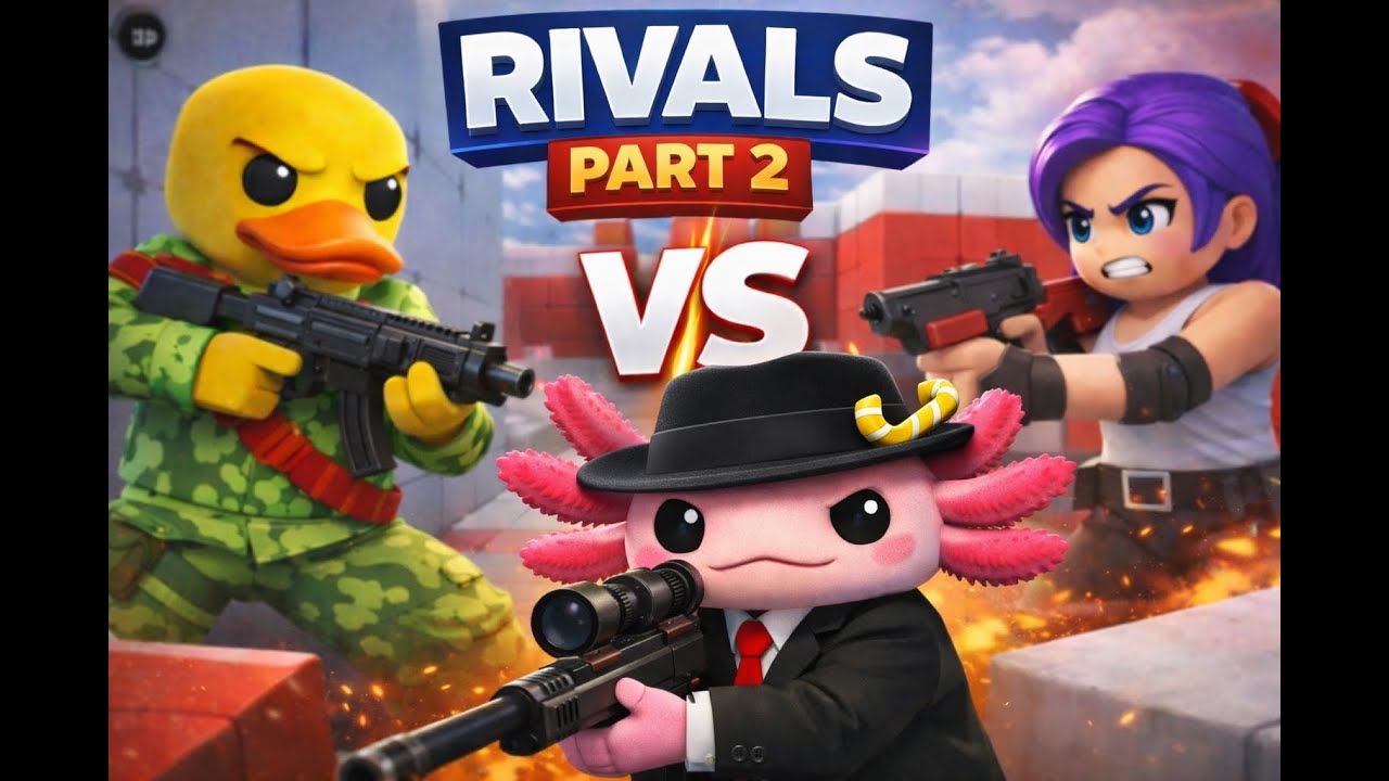 WE PLAYED ROBLOX RIVALS PART 2