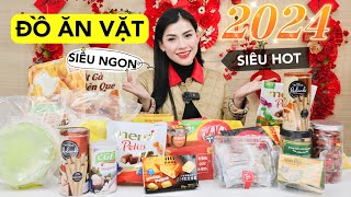 [Review] Đồ ăn vặt SIÊU HOT SIÊU NGON | Gato Cam, Xiên gà CP, Quẩy Phô Mai, Kitkat Trà sữa, Nem Bùi