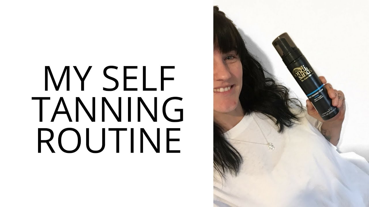 Fake Tan Routine Fake Tanning Routine | Bondi Sands Review - YouTube