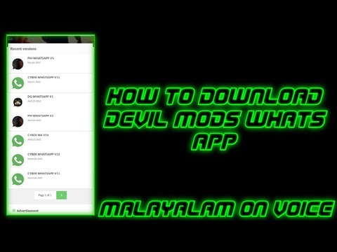 HOW TO DOWNLOAD DEVIL MODS WHATS APP | DEVIL PSYCHO @kottoortharavad4414