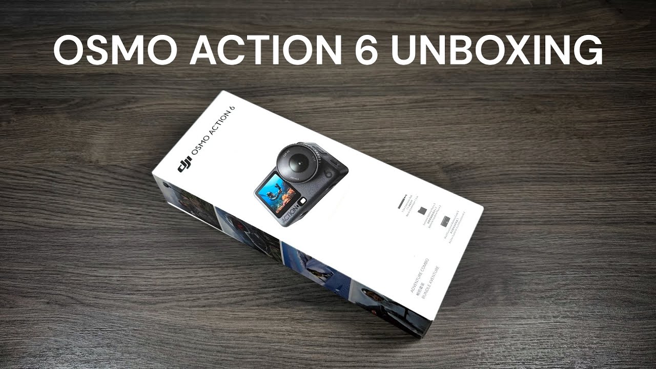 Распаковка DJI Osmo Action 6 — комплект Adventure и новые аксессуары