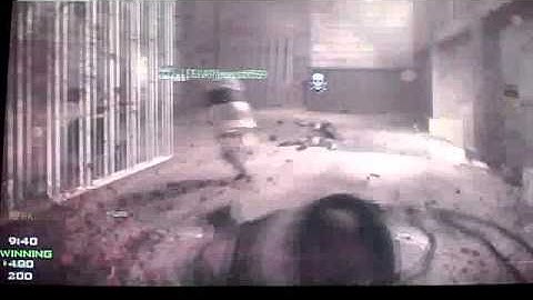 MW3 hardhat 360 noscope