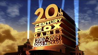 Au 20Th Century Fox Games 2007-2009 Logo Package
