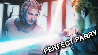 Star Wars Jedi: Survivor - Dagan Gera Jedi Grandmaster No Damage, First Encounter (PS5 4K 60FPS)