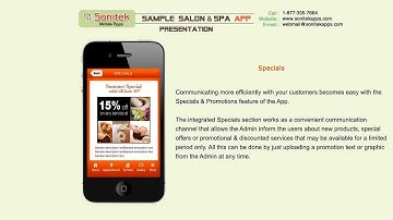 Salon & Spa Mobile App Frontend & Backend Presentation- Salon & Spa Mobile App Development
