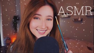 ASMR ~ 100% Chance of Tingles with Ear & Face Brushing!