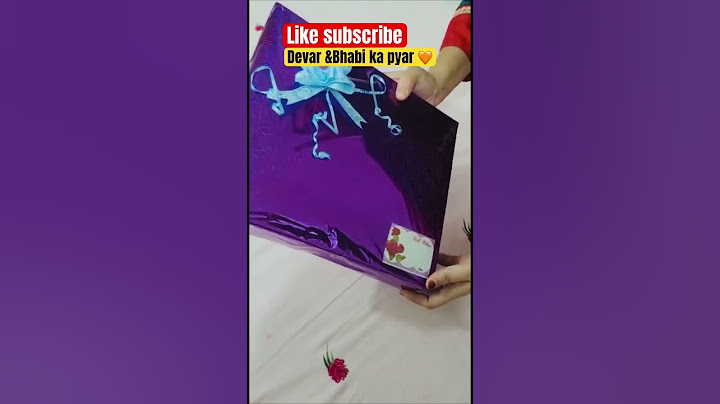 Devar ne diya bhabi ko Surprise gift 🎁 #Annevarsery gift 💝 #Naisha Life with kids