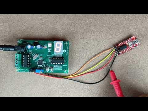Lesson 3: Testing microcontroller section Circuit Diagram