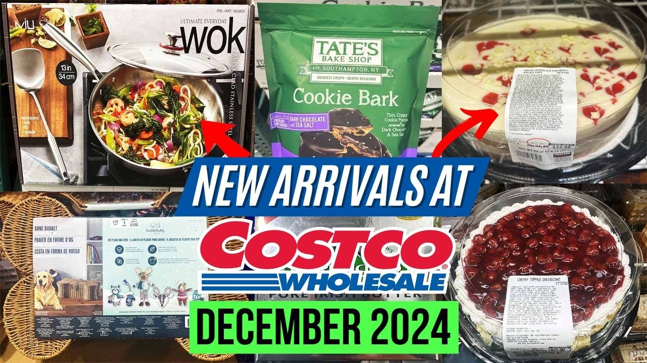 🔥COSTCO NEW ARRIVALS FOR DECEMBER 2024:🚨NEW COSTCO BAKERY ITEMS! White ...