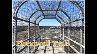 Manchester Floodwall & Slave Trail Hike Richmond Virginia