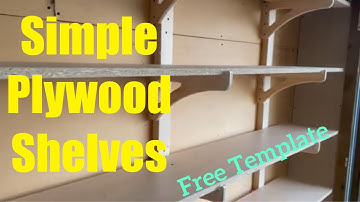 Use the Onefinity CNC to Make DIY Plywood Shelf Brackets