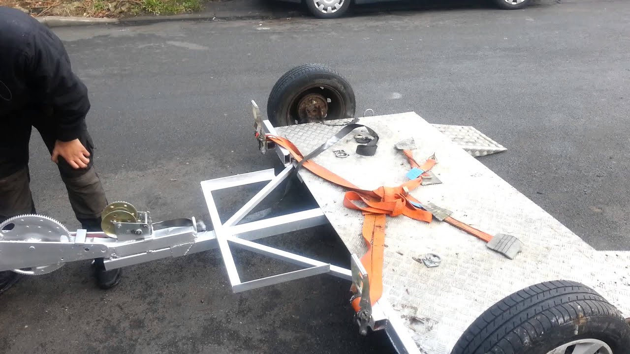 Car recovery dolly very unique features in uk YouTube