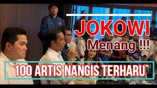 CURHAT JOKOWI Usai Menang Hitung Cepat Pemilu bikin para Artis TERBAHAK sekaligus TERHARU !