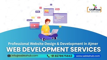 Professional Website Design & Development in Ajmer | SAB KA HUB  | Web Developer Near Me