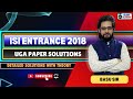 ISI 2018 UGA Paper Solutions | ISI | CMI | Mathematics | ISI Entrance | by Basu Sir