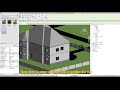 2D AutoCad to Revit model for Two storey building Part 9