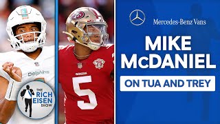 New Miami Dolphins HC Mike McDaniel Talks Tua Tagovailoa and Trey Lance | The Rich Eisen Show