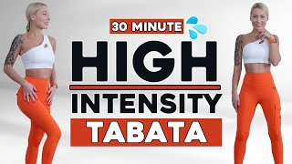 30 MIN CARDIO KILLER HIIT WORKOUT | Tabata Full Body | Fun & High Intensity