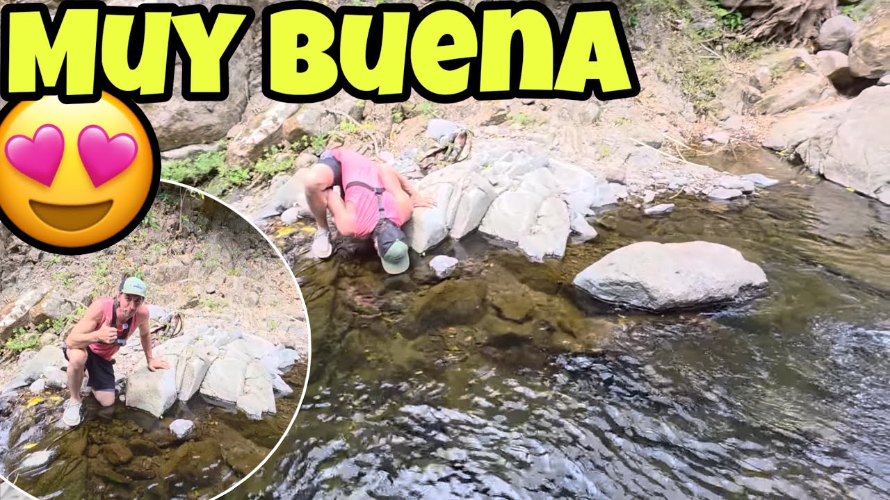 Jawi Prueba agua del Rio😍Por Primera vez Su Reacción 