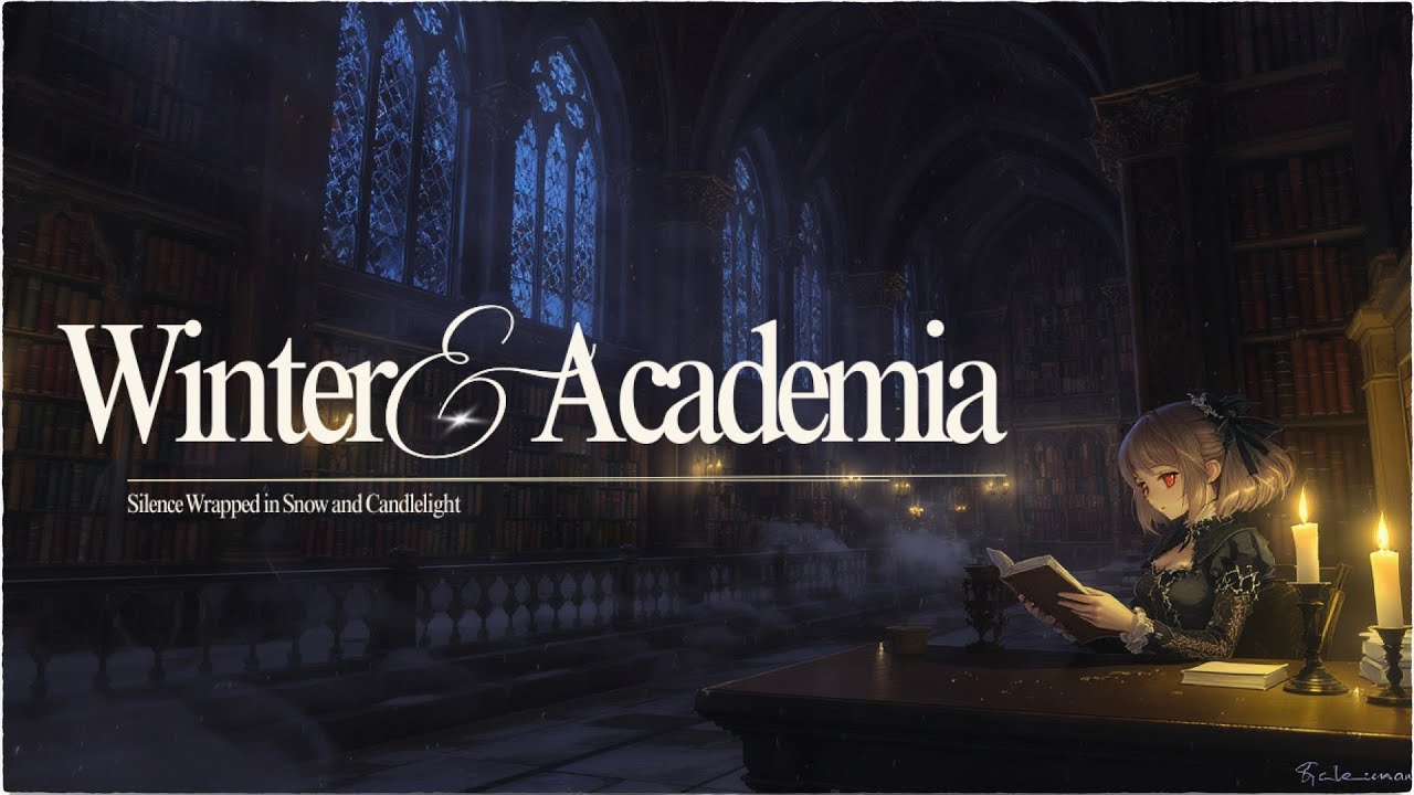 Classical String Music for Focus & Reading ❄️ Dark Academia Ambience